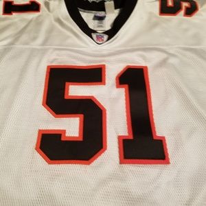 Authentic Reebok NFL Jersey Bengals Takeo Spikes